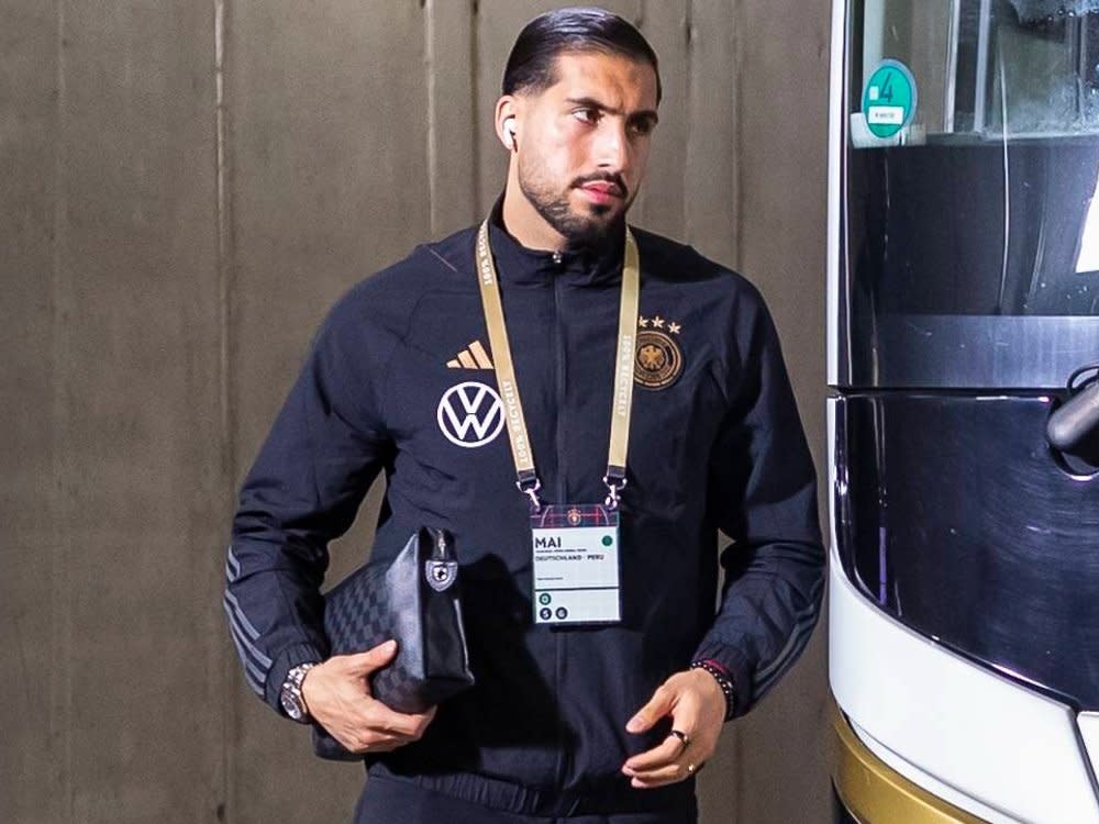 Auch Nationalspieler Emre Can geht nicht ohne Luxus-Kulturbeutel zum Stadion. (Bild: IMAGO/Eibner)