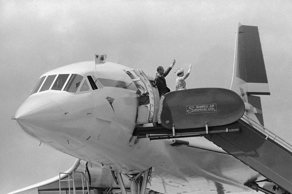 Concorde Queen Elizabeth II