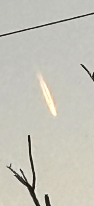 “Fireball” seen in Winchester Friday morning (Christy Arnold)