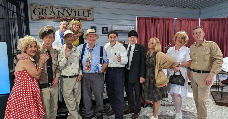 Mayberry Lucy Days at Historic Granville will include tribute artists as characters of "The Andy Griffith Show."