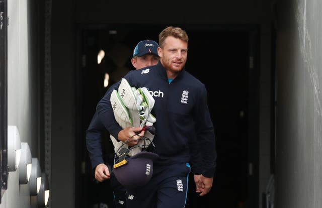 Jos Buttler before the start of play