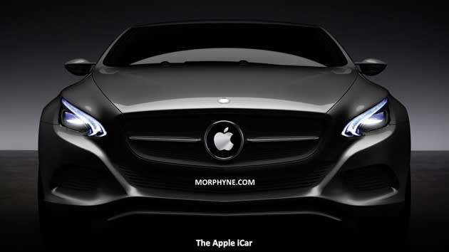 Apple iCar render