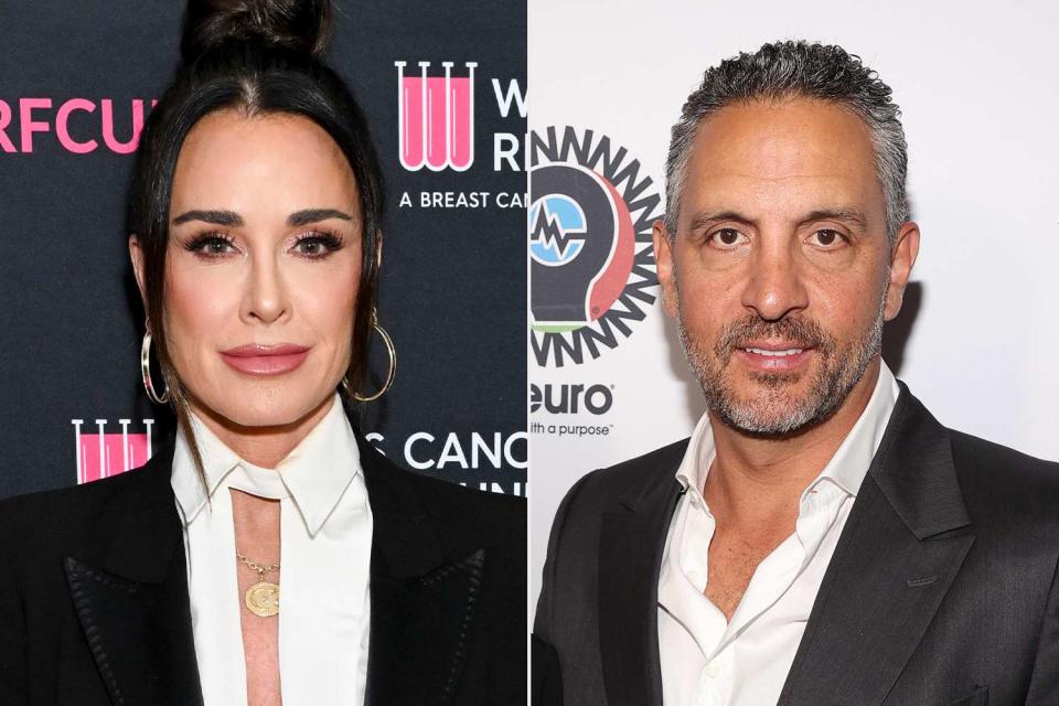 <p>Gilbert Flores/Variety via Getty; Jesse Grant/Getty</p> (L-R) Kyle Richards, Mauricio Umansky