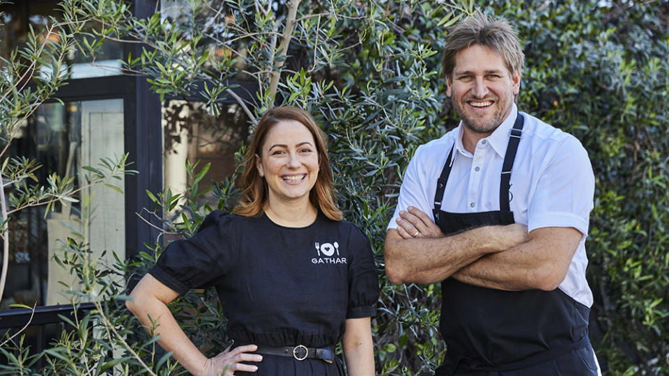 Jodie Mlikota and Curtis Stone of Gathar - Credit: Gathar