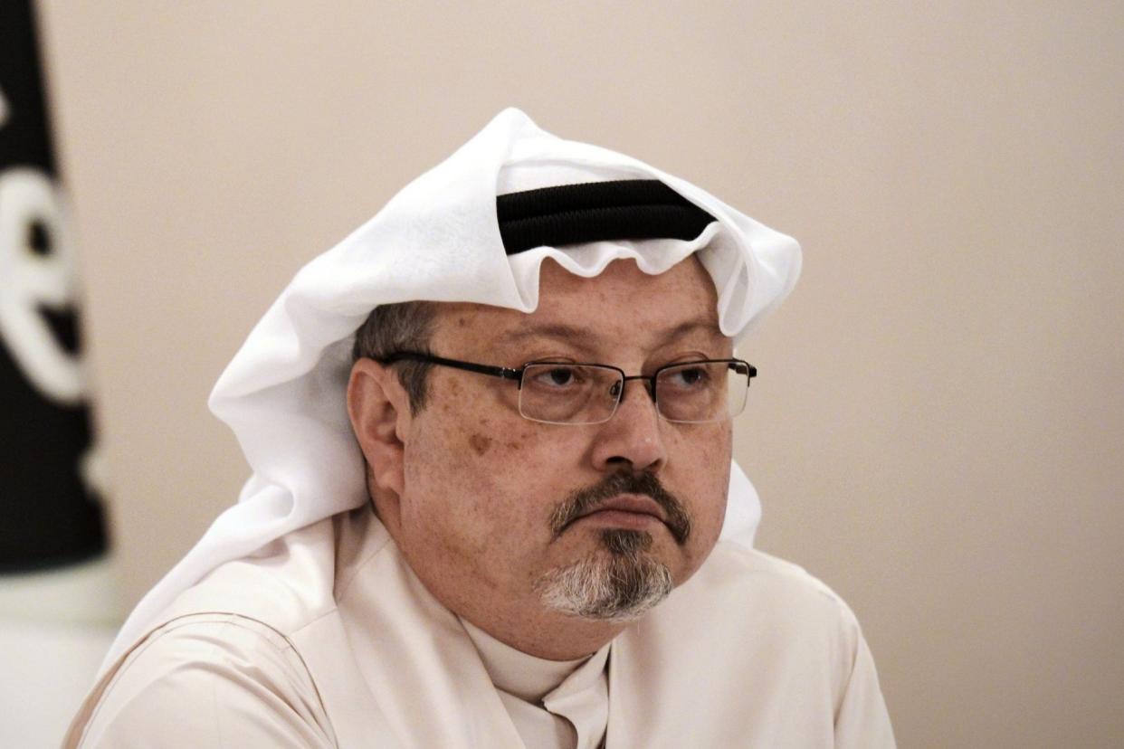 Jamal Khashoggi pictured in 2014: AFP/Getty Images