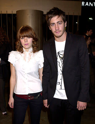 Jenny Lewis and Jake Gyllenhaal at the Hollywood premiere of Donnie Darko