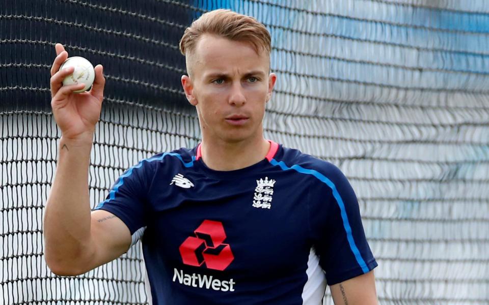 Tom Curran is battling for a place in England's Cricket World Cup squad this summer - Action Images via Reuters