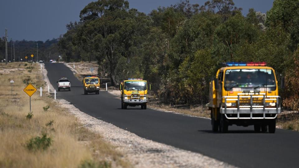 Regions in Victoria are on high alert as conditions across the state mirror those seen during the devastating Black Summer bush fires. Picture: NCA NewsWire / Dan Peled