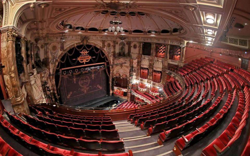 The empty London Coliseum - Chris Jackson