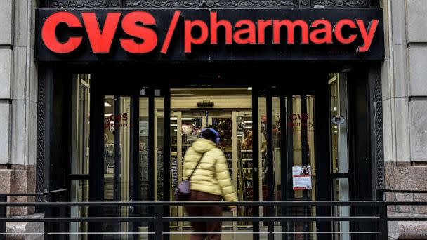 PHOTO: FILE - A CVS location in New York, Feb. 9, 2023. (Bloomberg via Getty Images, FILE)