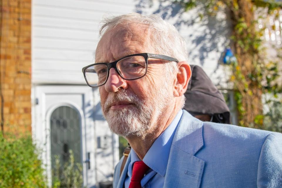 Former Labour leader Jeremy Corbyn. (Aaron Chown/PA) (PA Archive)