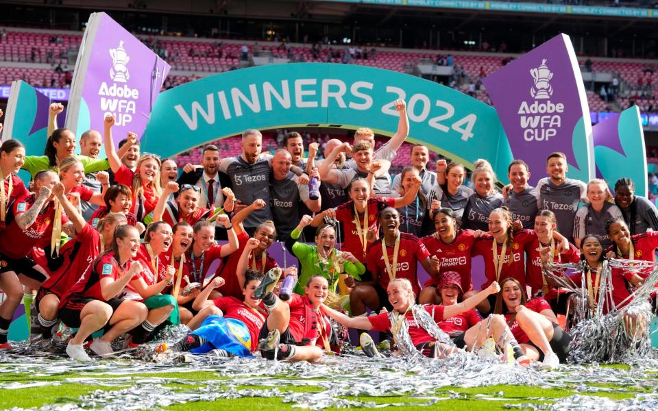 FA Cup winners Manchester United/Sir Jim Ratcliffe's plans for Man Utd Women under spotlight as training base given to men