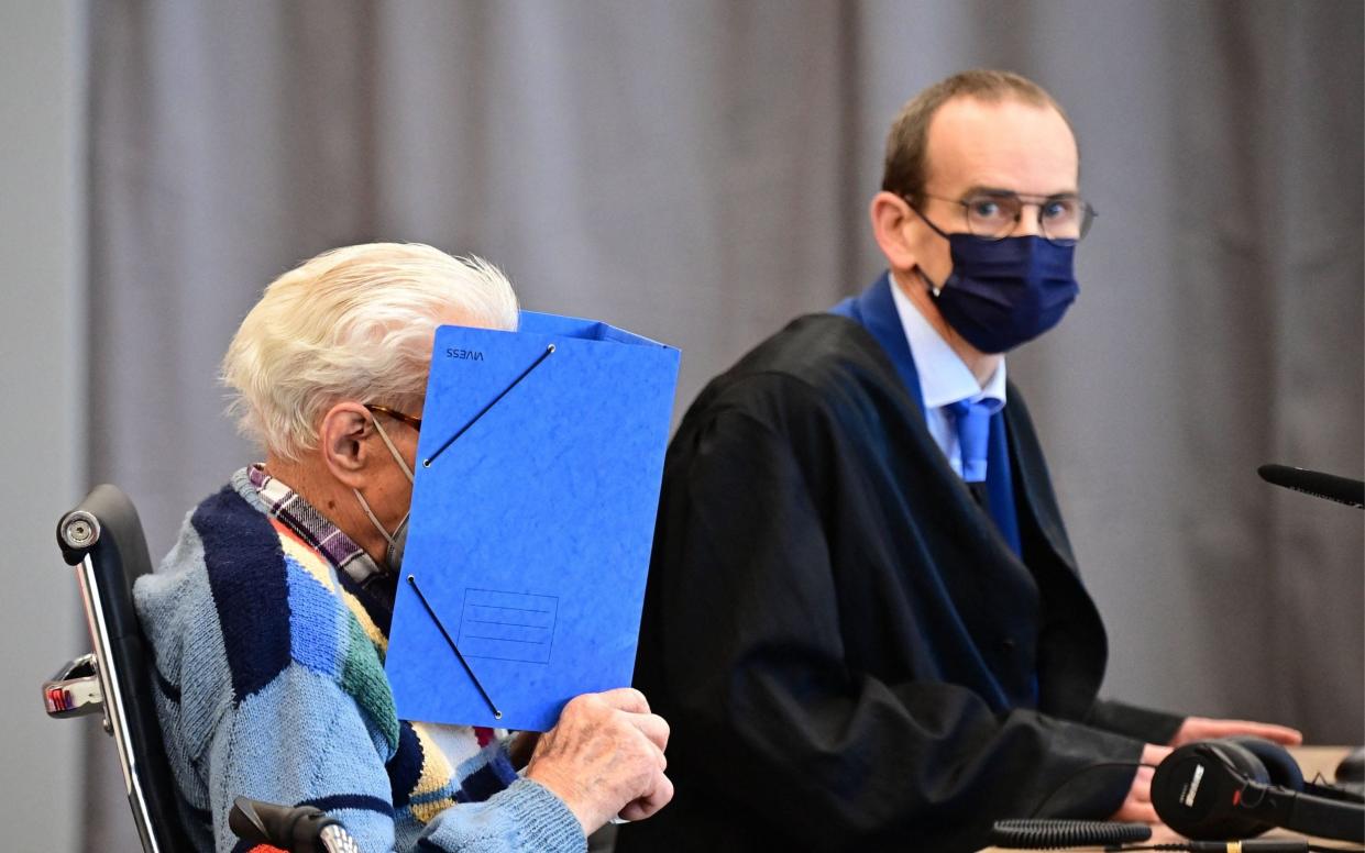 Former Nazi camp guard sentenced to five years in prison - at the age of 101 - TOBIAS SCHWARZ /AFP