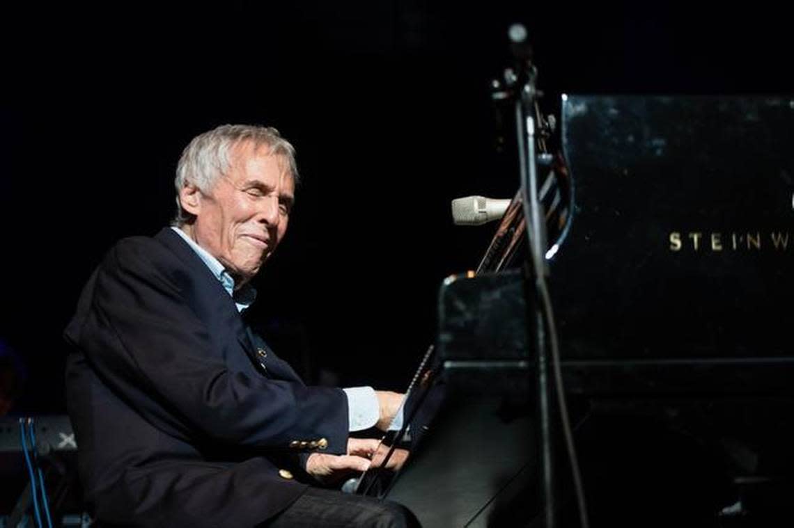 Legendary songwriter Burt Bacharach, who was born in Kansas City, died Wednesday. Before a concert appearance here in 2014 he visited his boyhood home on Warwick Boulevard.