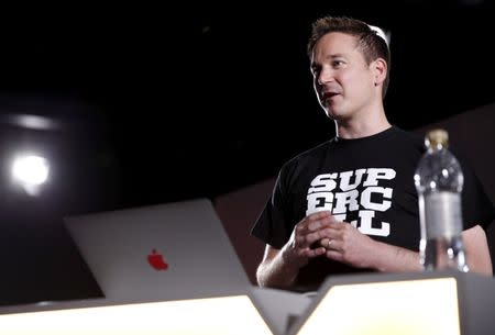 Finnish game company Supercell Co-Founder and CEO Ilkka Paananen meets the press in the company's headquarters in Helsinki, Finland June 21, 2016. Lehtikuva/Seppo Samuli/via REUTERS