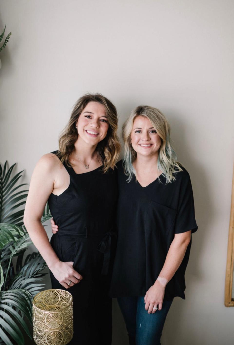 While they like to have fun, Brianna Weiss (left) and Taylor Canup were ready to take the leap as business owners.