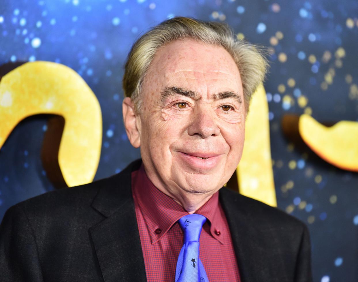 <p>Andrew Lloyd Webber at the world premiere of a film not about the Beatles</p> (Rex Features)