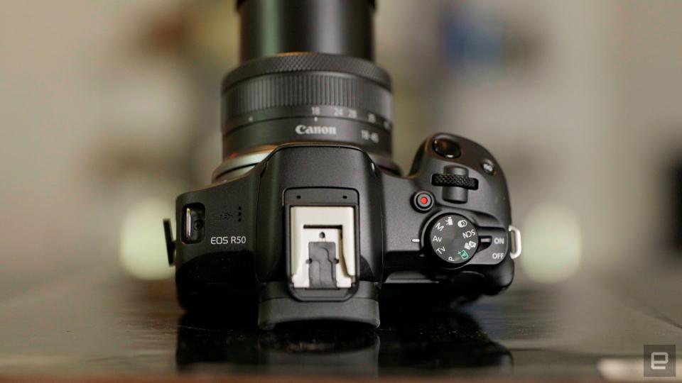 <p>Canon EOS R50 review: Big performance for a tiny camera</p> 