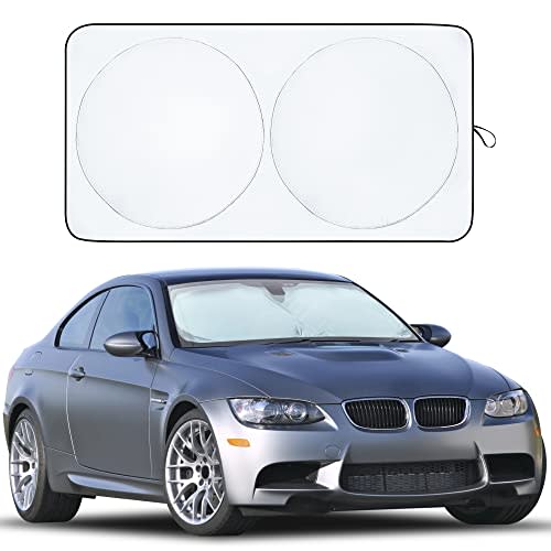 EcoNour Car Windshield Sun Shade | Reflector Sunshade Offers Ultimate Protection for Car Interi…