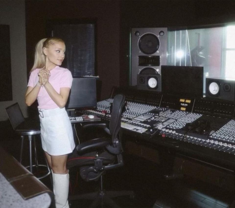 Photo Gallery Artists teasing new music 2024 Ariana Grande