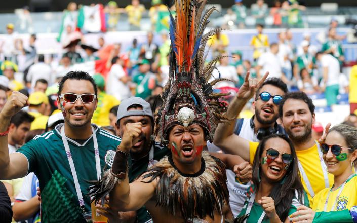 Según la FIFA, México llevó a 44 mil aficionados a la Copa del Mundo de Rusia 2018 (Foto: Fatih Aktas/Anadolu Agency/Getty Images)