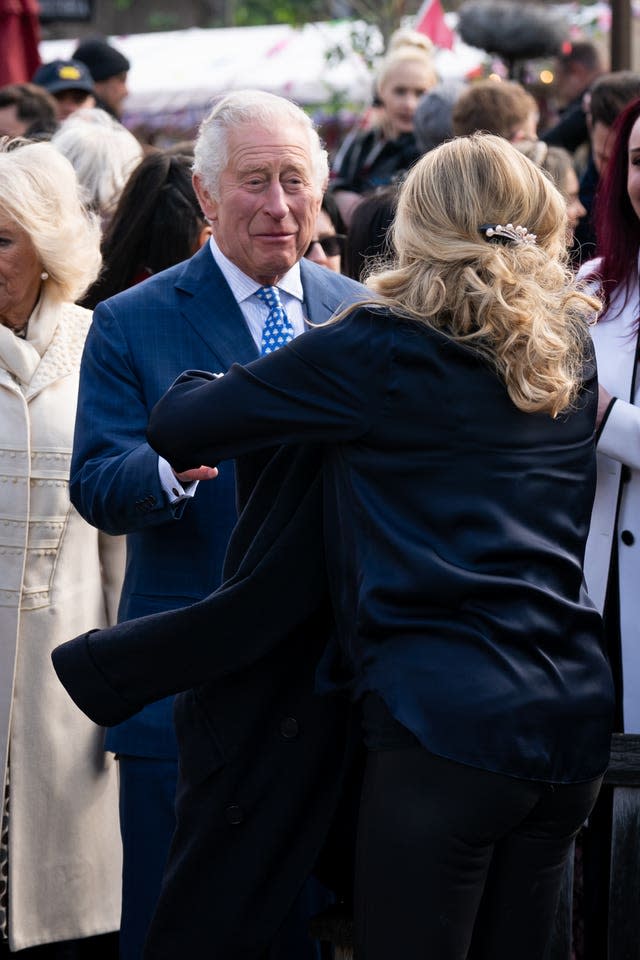 Royal visit to set of EastEnders