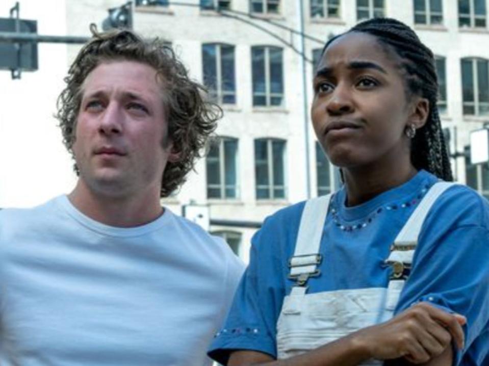 Jeremy Allen White and Ayo Edebiri in ‘The Bear’ (FX)