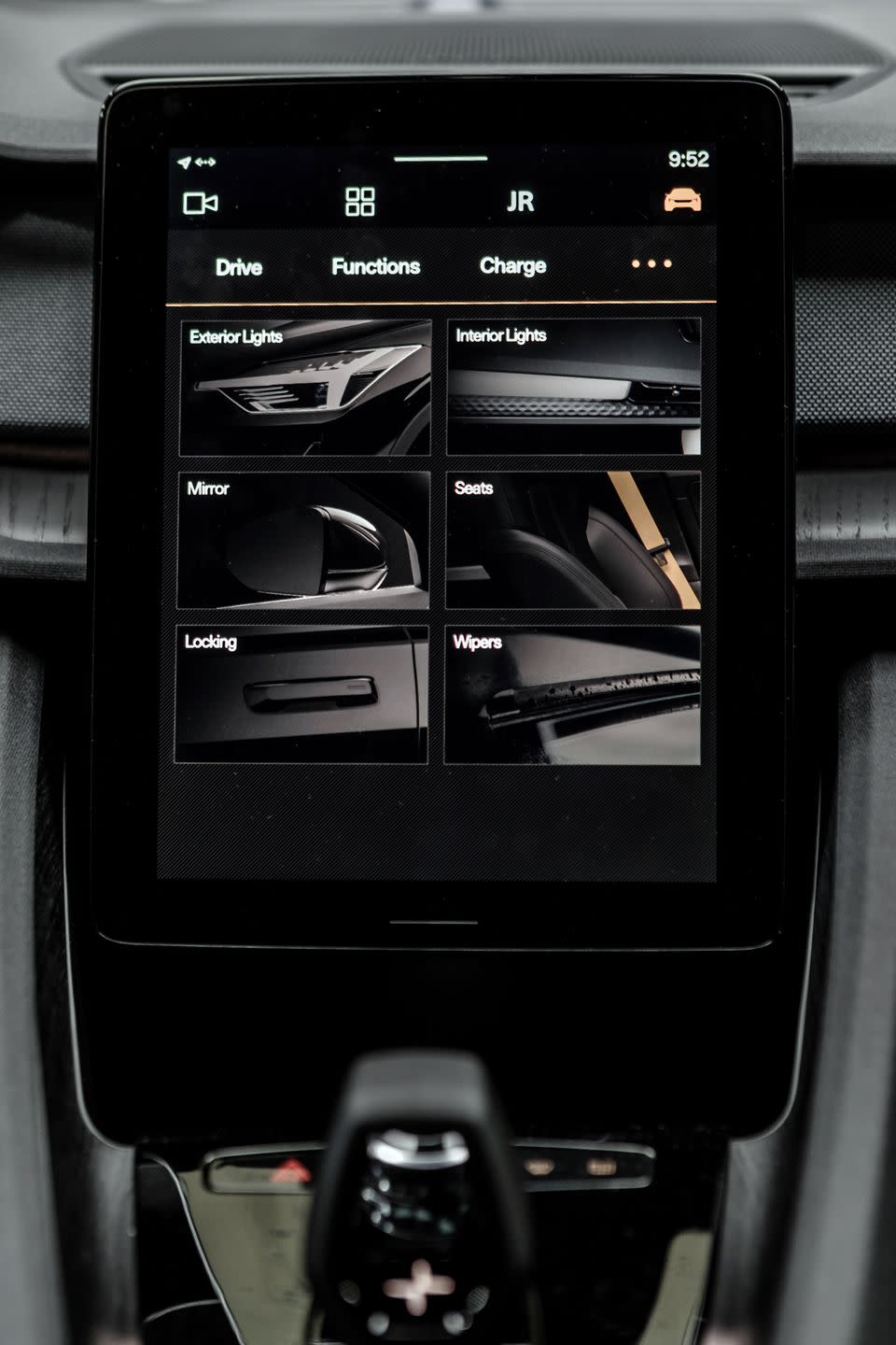 <p>All vehicle settings, including climate control and driver-assist systems, are accessed through the screen.</p>