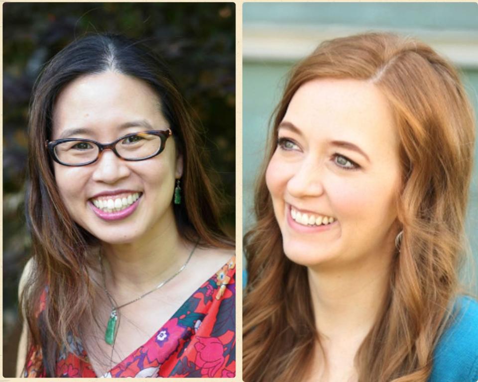 Authors Grace Lin, left, and Shannon Hale will be featured at the 2023 Rhode Island Festival of Children's Books & Authors on Oct. 13 and 14 at the Lincoln School in Providence.