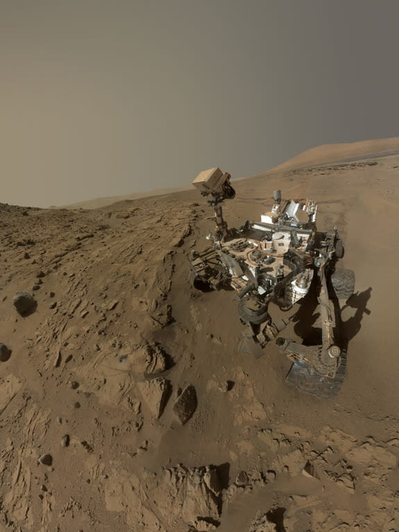 The Mars Curiosity rover's landing site restrictions included avoiding those areas with ice, in case a crash with the nuclear generator on board might melt it and created a habitable environment for hitchhiking microbes.