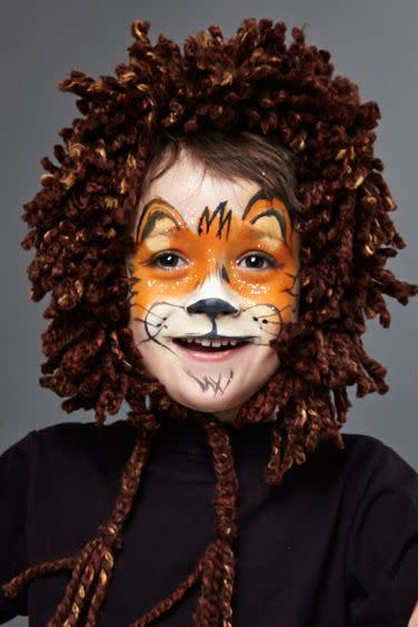 <p>Pair this face design with a lion's mane and tail set and consider your kid's costume done.</p><p><strong>Get the tutorial at <a href="https://www.todaysparent.com/family/face-painting-for-kids-adorable-lion/" rel="nofollow noopener" target="_blank" data-ylk="slk:Today's Parent;elm:context_link;itc:0;sec:content-canvas" class="link ">Today's Parent</a>.</strong> </p>