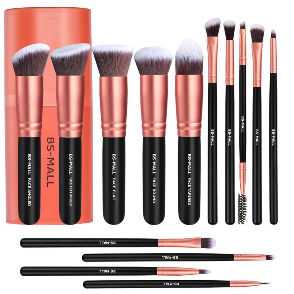 16) Makeup Brushes Brush Set