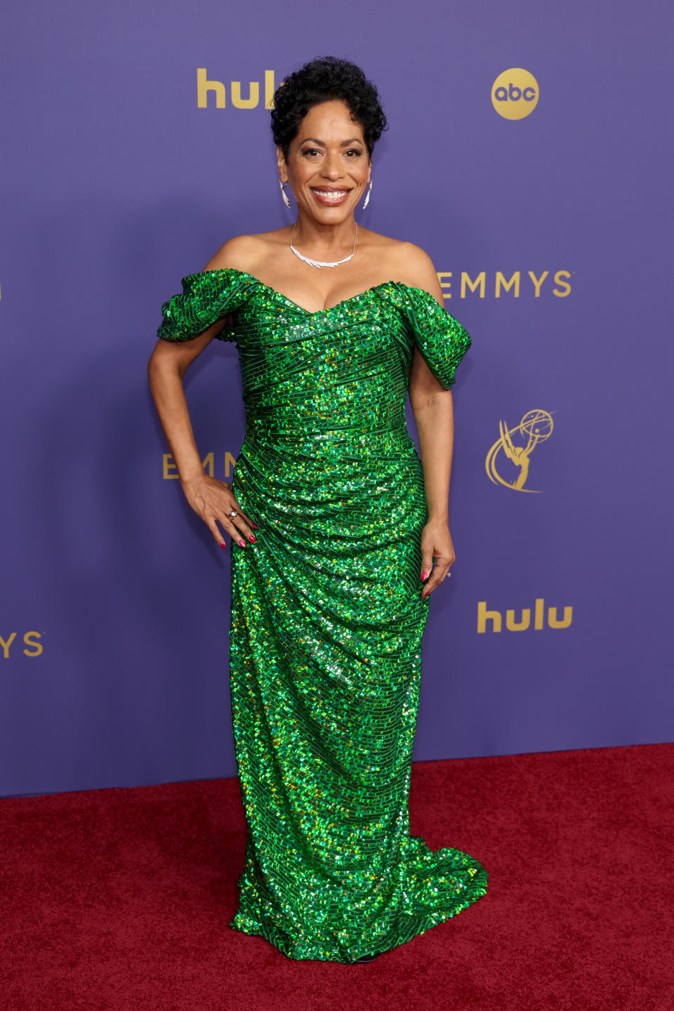 LOS ANGELES, CALIFORNIA - SEPTEMBER 15: Liza Colón-Zayas attends the 76th Primetime Emmy Awards at Peacock Theater on September 15, 2024 in Los Angeles, California. (Photo by Kevin Mazur/Kevin Mazur/Getty Images)