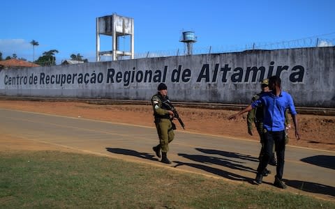 Brazil prison riots - Credit: Bruno Santos/Getty Images