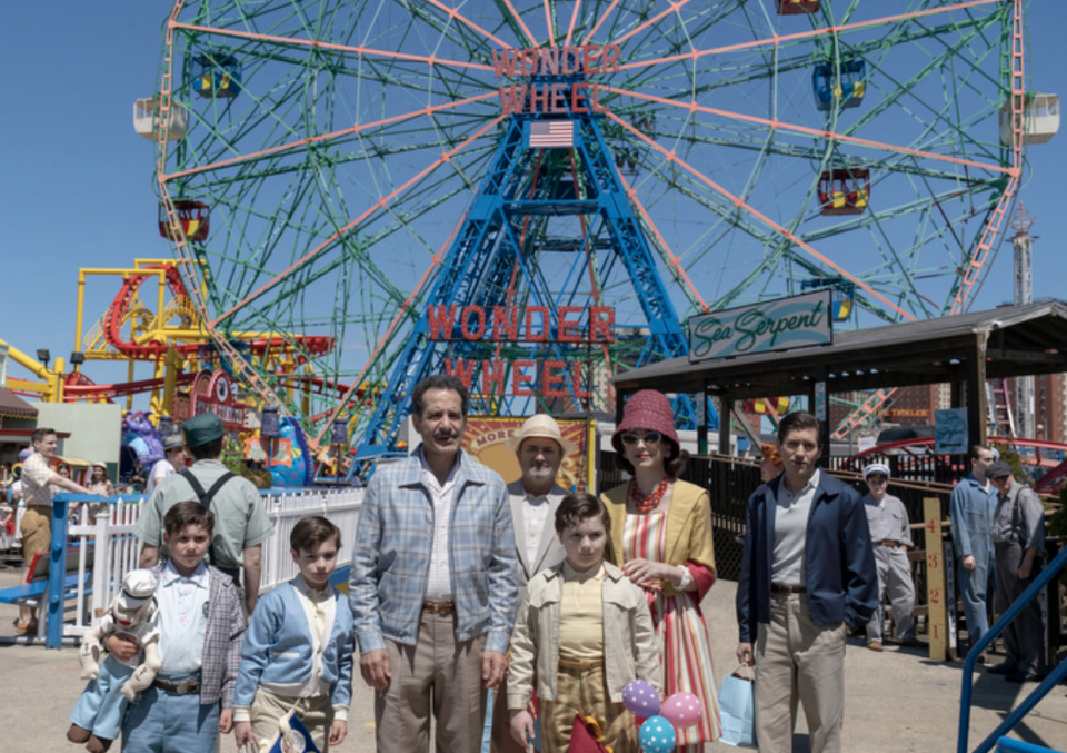 family at coney island