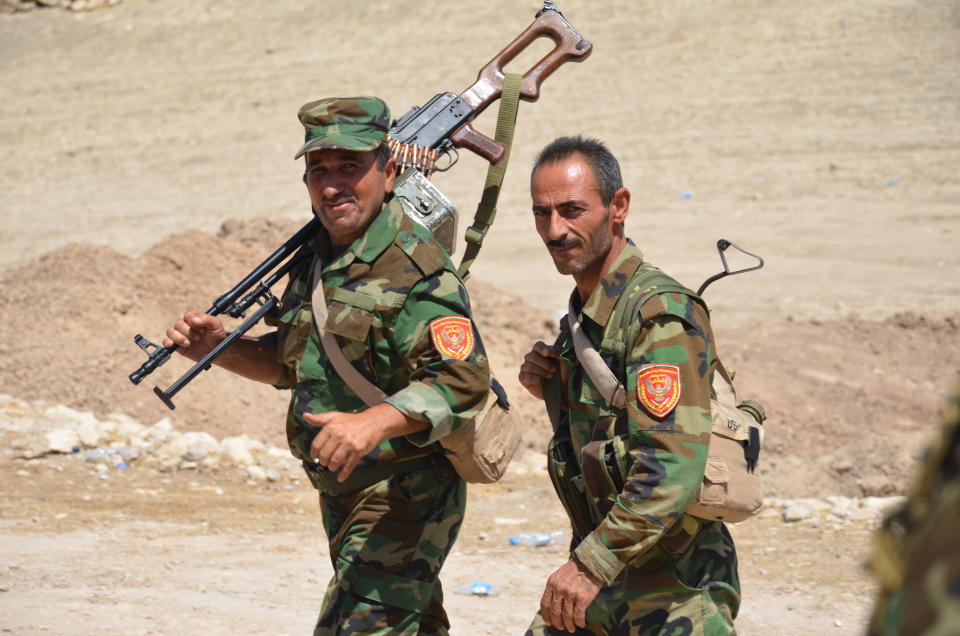 Die Peshmerga stoppten den IS, als die irakische Armee versagte (Bild: Tobias Huch)