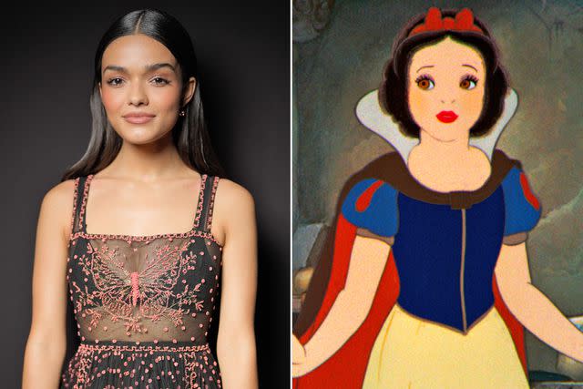 Disney unveils 1st look at Rachel Zegler as Snow White, shifts