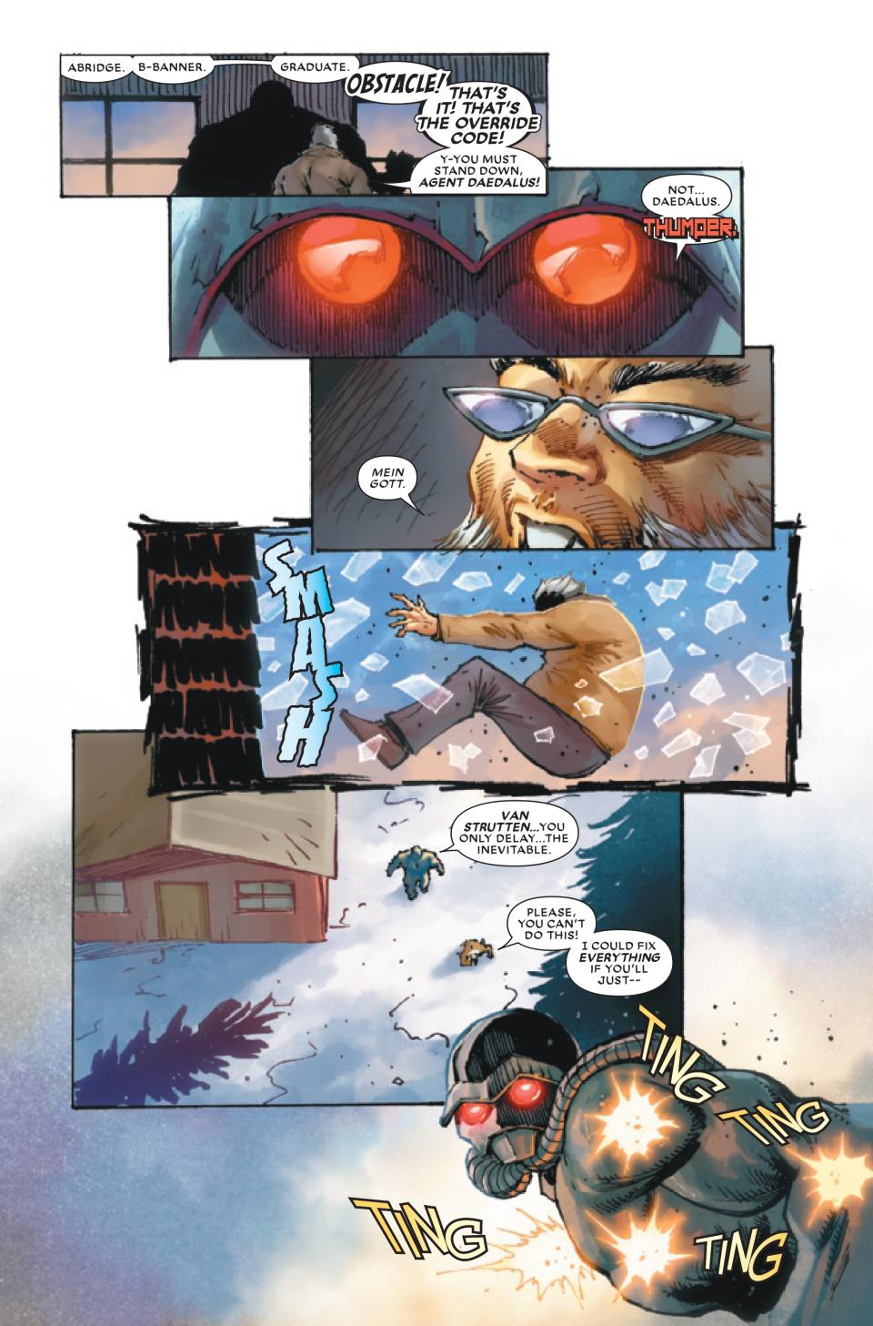 Pages from Deadpool: Badder Blood #1.