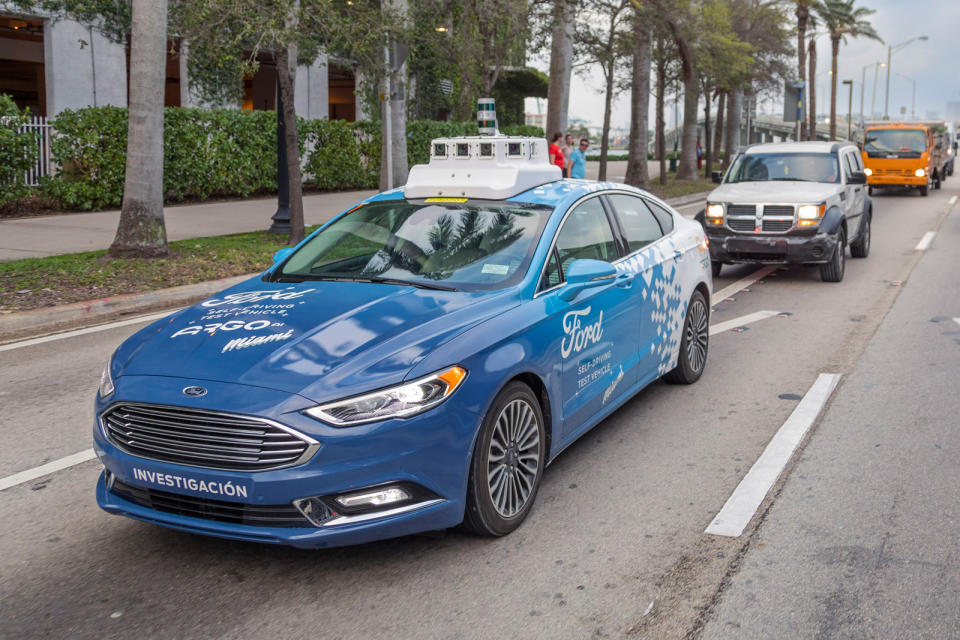 Ford hasn't been shy about its plans for a self-driving car network in 2021,