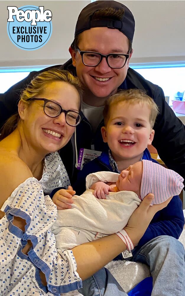 Dylan Dreyer and Brian Fichera with sons Oliver and Calvin | Courtesy Dylan Dreyer