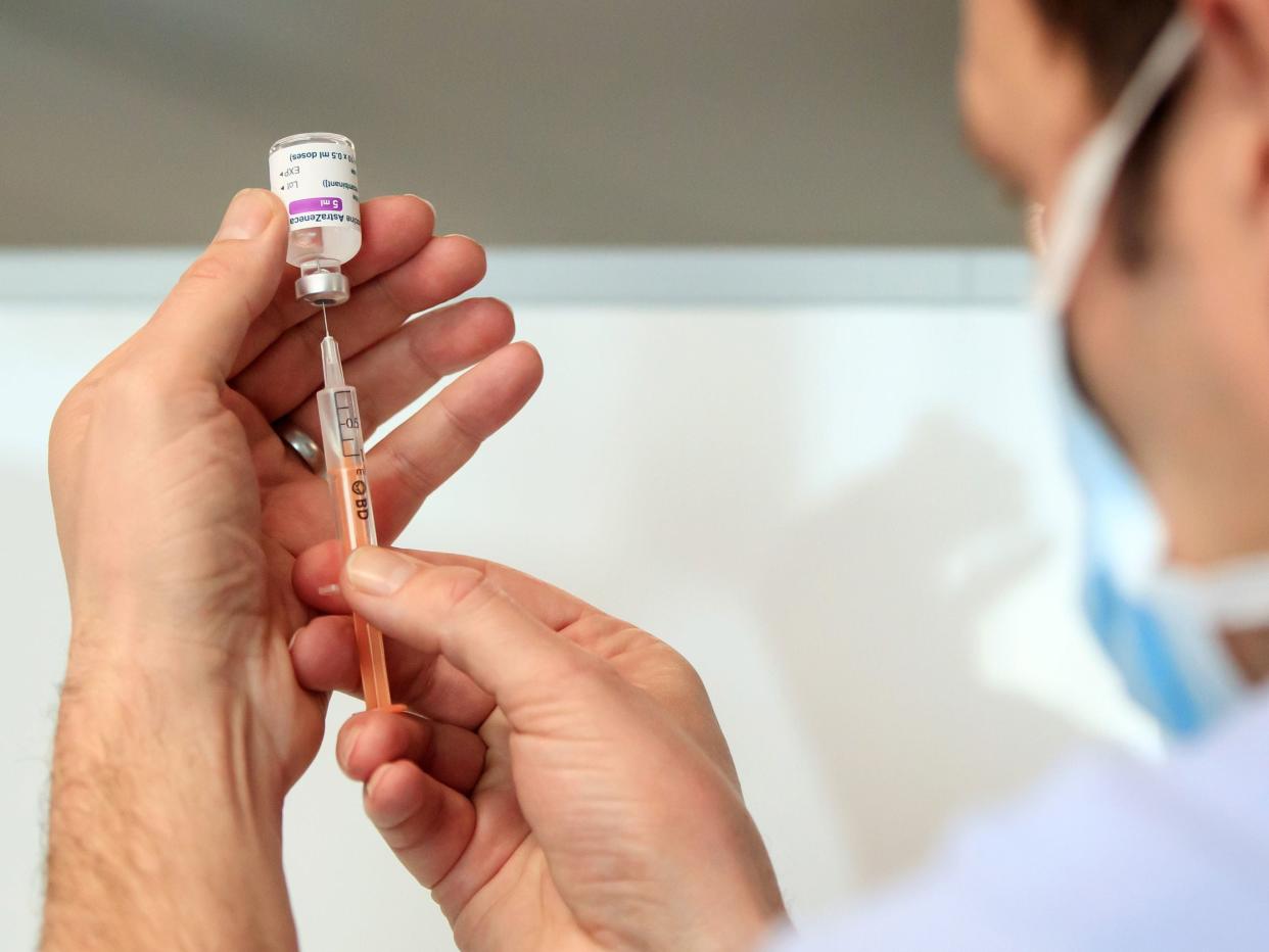 <p>NHS trusts have been told not to give second doses of the vaccine under any circumstances</p> (Danny Lawson/PA)