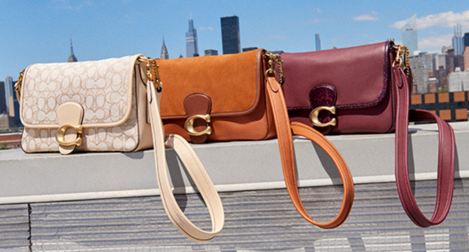 These 12 sale bags will have you ready for fall in a flash. Image via Coach.