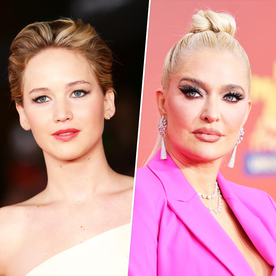 Oscar winner Jennifer Lawrence, left, called 