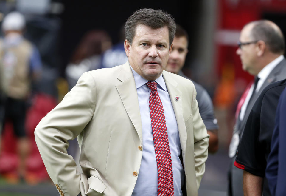 Michael Bidwill was released from the hospital this weekend. (Ralph Freso/Getty Images)