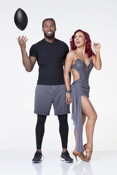 Josh Norman and Sharna Burgess (Photo: ABC)