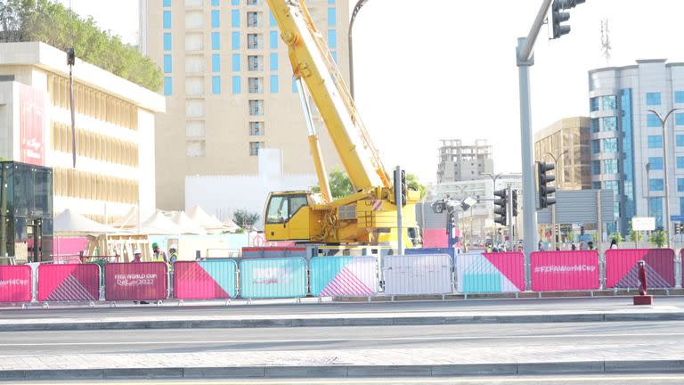 En Qatar ultiman los preparativos finales antes del comienzo del Mundial