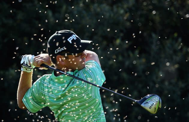 Golfers during the Africa Open in 2012 were hit by waves of flying ants (Photo: Warren Little via Getty Images)