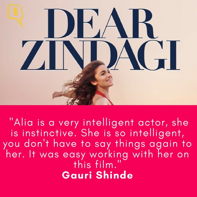 Gauri Shinde on directing Alia Bhatt in <i>Dear Zindagi. </i>