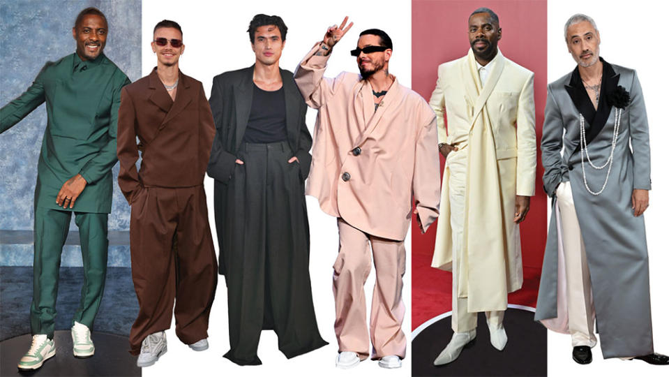 Idris Elba, Romeo Beckham, Charles Melton, J Balvin, Colman Domingo, and Taika Waititi