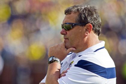 Brady Hoke and Michigan have plenty to prove Saturday against Utah. (AP)